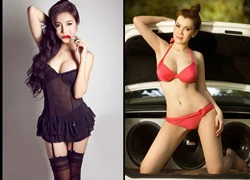 Những hot girl nổi tiếng khoe thân