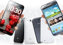 Optimus G Pro vs Galaxy Note 2: Đại chiến "Sumo"