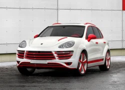 Porsche Cayenne độ phiên bản rồng đỏ