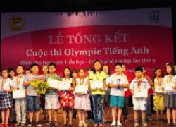 Tròn 10 năm Olympic tiếng Anh dành cho học sinh tiểu học