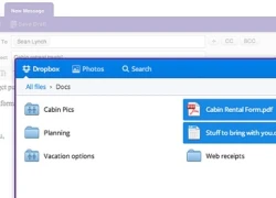 Yahoo Mail hợp tác với Dropbox