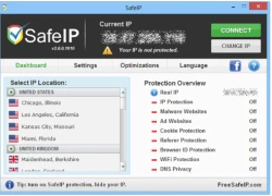 Ẩn IP và duyệt Web ẩn danh với SafeIP