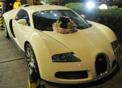 Bugatti Veyron làm xe rước dâu