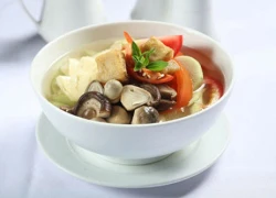 [Chế biến] - Canh nấm chay