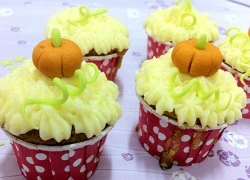 [Chế biến] - Cupcake bí đỏ