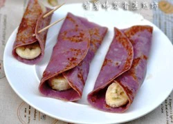 [Chế biến] - Pancake khoai lang