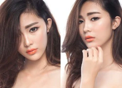 Chọn style trang điểm hợp với dáng lông mày ngang "siêu hot"