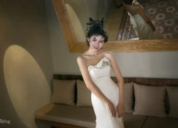 Cô dâu phong cách với váy David's Bridal