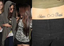 Fan cuồng xăm tên Selena và Demi dưới thắt lưng