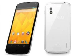 Google Nexus 4 màu trắng được bán từ 29/5