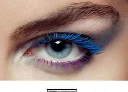 Hè rực rỡ với mascara màu sắc