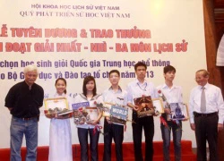 Học sinh giỏi quốc gia được thưởng bao nhiêu tiền?