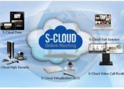 Hội nghị trực tuyến qua S-cloud Online Meeting.