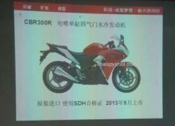 Honda CBR 300R lên kệ vào tháng 9