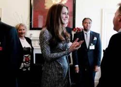 Kate Middleton mang bầu vẫn là biểu tượng thời trang