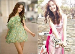 Khoảnh khắc giống nhau của hai mỹ nhân Park Min Young và Diễm My 9x