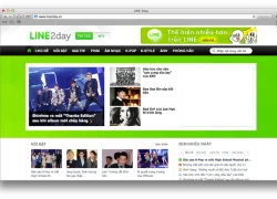 Line tấn công vào thị trường nội dung Việt Nam với Line2day