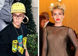 Miley Cyrus bí mật bắt tay với Justin Bieber