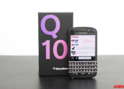 Mở hộp BlackBerry Q10 phiên bản thương mại tại Việt Nam