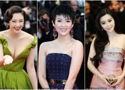 Mỹ nhân Hoa ngữ khoe ngực táo bạo trên thảm đỏ "Cannes 2013"