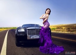 Mỹ nữ kiêu sa bên Rolls Royce Ghost