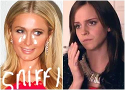 Paris Hilton tức muốn khóc vì xem Emma Watson "viếng nhà"