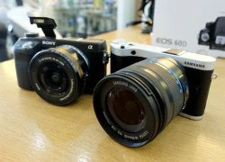 Samsung NX300 đọ dáng Sony NEX-6