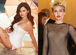 Selena Gomez và Miley Cyrus lọt top 10 sao nữ gây sốt nhất