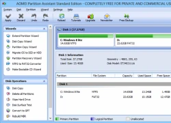 [Tặng Key] Quản lý phân vùng ngay trong Windows với Aomei Partition Assistant 5 Professional bản quyền