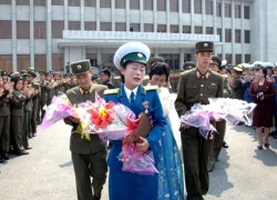 Thành anh hùng 'vì cứu áp phích Kim Jong-un'