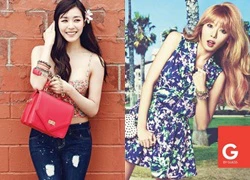 Tiffany, HyunA tung ảnh mới 'hút hồn' fan