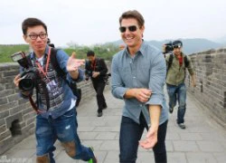 Tom Cruise háo hức đi thăm Vạn Lý Trường Thành