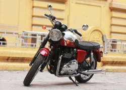 Triumph Bonneville T100 2013 cổ điển giữa Hà Nội