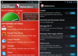 Ứng dụng Qualcomm Snapdragon BatteryGuru giúp tăng thời lượng pin ra mắt
