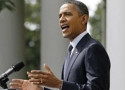 Tổng thống Obama họp báo "100 ngày nhậm chức"