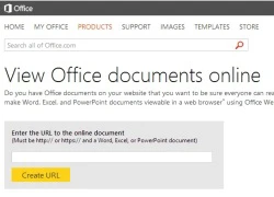 Xem các tài liệu Office trực tuyến thông qua dịch vụ của Microsoft