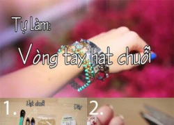 Xỏ vòng hạt làm điệu cho trang phục ngày hè