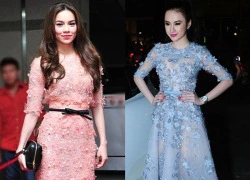 Angela Phương Trinh tái xuất với váy nhái Elie Saab