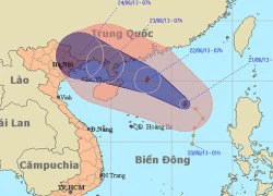 Áp thấp nhiệt đới đã mạnh lên thành bão