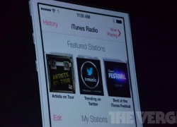 Apple công bố dịch vụ stream nhạc miễn phí iTunes Radio