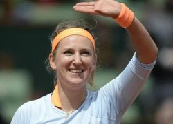 Azarenka phải lòng sân đất nện