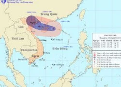 Bão số 2 có thể đổ bộ, chạy dọc biên giới Việt Nam - Trung Quốc