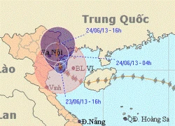 Bão số 2: Không có chuyện dự báo sai 9 tiếng