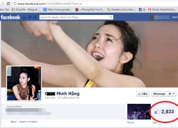 Bị lập Facebook 'đi khách', Minh Hằng: Không chỉ mình tôi bị dính vào