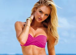 Candice Swanepoel khoe đường cong với nội y