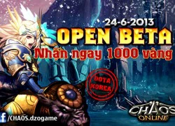 Chaos Online chính thức Open Beta vào 24/6 tới đây