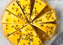 [Chế biến] - Bánh cheesecake chanh dây