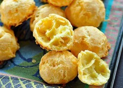 [Chế biến] &#8211; Bánh gougères phô mai