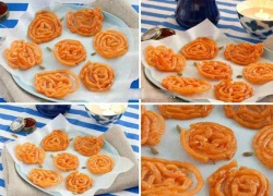 [Chế biến] &#8211; Bánh tráng miệng Jalebi Ấn Độ