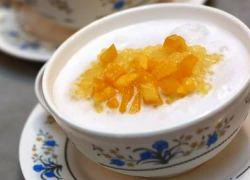 [Chế biến] - Chè bí ngô, nước cốt dừa